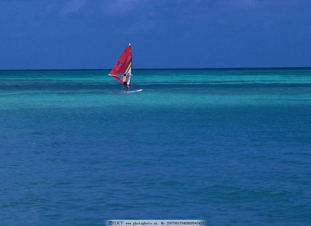大海帆船 帆船 蓝色大海 大海 蓝天 夏威夷-关岛塞班im 其他 图片素材